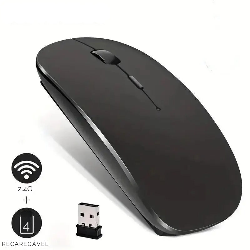Mouse Bluetooth Recarregável 